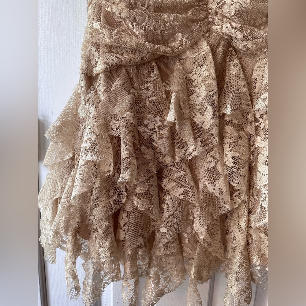 Jessica McClintock Y2K Lace Cocktail Dress - Picture 11 of 12